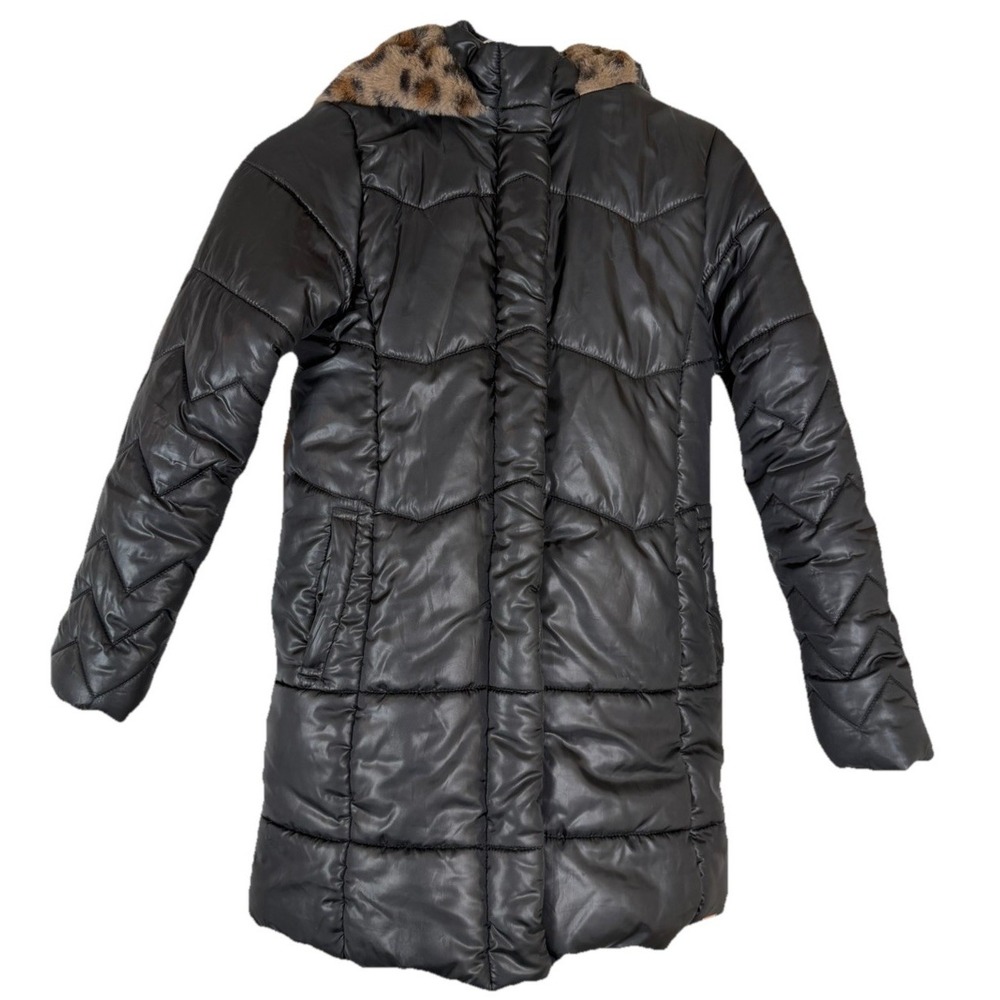 Granolagirl Outdoors  tahari kids puffer long jacket Sz Girls 10‎ Fleece Lined
